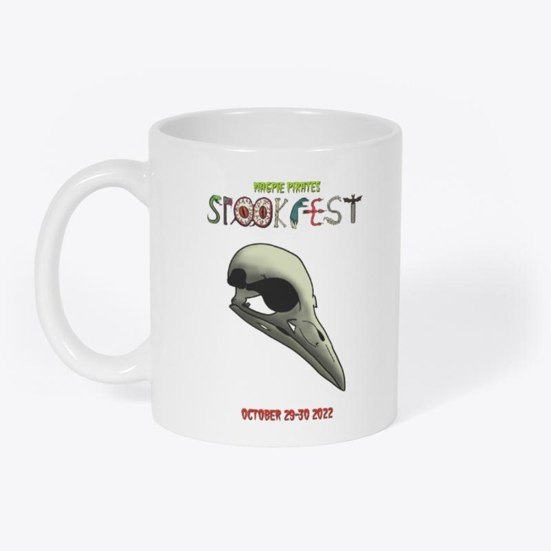 SPOOKFEST Bird Skull